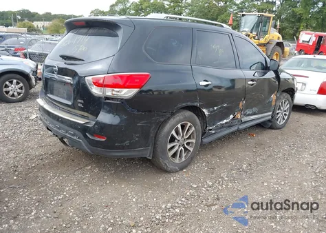 2016 Nissan Pathfinder Sl из США, поврежденный, VIN 5N1AR2MM6GC634534
